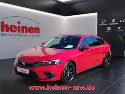 Rot Gebraucht 2023 Honda Civic Advance Limousine | 33.899 € (Etwas zu teuer)
