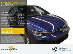 Blau Gebraucht 2023 VW Golf VIII Style Limousine | 43.980 € (Etwas zu teuer)