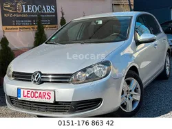 Silber Gebraucht 2010 VW Golf VI Limousine | 9.950 € (Teuer)