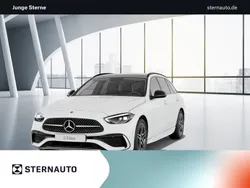 Unilack polarweiß Gebraucht 2023 Mercedes C180 AMG | 37.380 € (Fairer Preis)