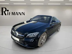 Schwarz Gebraucht 2020 Mercedes C180 AMG line Plus Cabrio | 29.995 € (Superpreis)