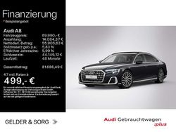 Sebringschwarz kristalleffekt Gebraucht 2025 Audi A8L Ambiente Limousine | 69.990 €