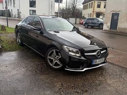 Schwarz Gebraucht 2014 Mercedes C220 AMG line Limousine | 15.000 € (Fairer Preis)