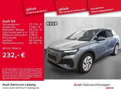 Geysirblau metallic Gebraucht 2023 Audi Q4 e-tron Comfort SUV | 37.770 € (Etwas zu teuer)