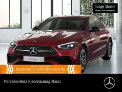 Rot Gebraucht 2024 Mercedes C180 AMG Limousine | 41.890 € (Fairer Preis)