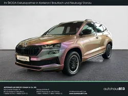 Stahlgrau Gebraucht 2022 Skoda Karoq SportLine SUV | 35.450 € (Fairer Preis)