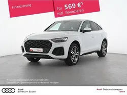 Gletscherweiß metallic Gebraucht 2022 Audi Q5 Sportback S-Line SUV | 42.410 € (Fairer Preis)