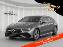 Grau Gebraucht 2024 Mercedes CLA200 Shooting Brake AMG Kombi | 35.880 € (Etwas zu teuer)