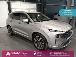 Silber Gebraucht 2022 Hyundai Santa Fe Signature SUV | 37.970 € (Fairer Preis)