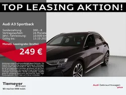 Mythosschwarz metallic Gebraucht 2025 Audi A3 S-Line Limousine | 36.290 € (Fairer Preis)