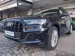 Schwarz Gebraucht 2019 Audi Q7 S-Line SUV | 49.900 € (Teuer)