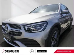 Silber Gebraucht 2021 Mercedes GLC220 AMG line | 40.770 € (Guter Preis)