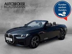 Black sapphire metallic Gebraucht 2024 BMW 420 M Sport Cabrio | 53.835 € (Teuer)