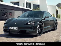 Tiefschwarzmetallic (metallic) Gebraucht 2023 Porsche Taycan Limousine | 69.900 € (Guter Preis)
