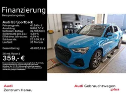 Blau Gebraucht 2022 Audi Q3 Sportback S-Line SUV | 41.999 € (Fairer Preis)
