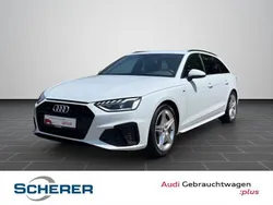 Gletscherweiß metallic (metallic) Gebraucht 2022 Audi A4 Ambiente Kombi | 36.400 €