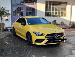 Gelb Gebraucht 2022 Mercedes CLA200 AMG line Coupé | 35.000 € (Etwas zu teuer)