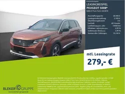 Braun Gebraucht 2023 Peugeot 5008 GT Van / Kleinbus | 28.990 € (Fairer Preis)