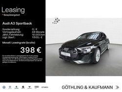 Mythosschwarz metallic Neu 2025 Audi A3 S-Line Limousine | 37.990 € (Fairer Preis)