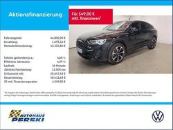 Schwarz Gebraucht 2024 Audi Q3 Sportback S-Line SUV | 44.800 € (Teuer)