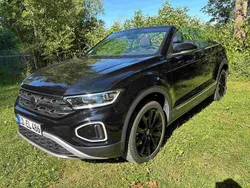 Schwarz Gebraucht 2024 VW T-Roc Cabriolet Cabrio | 29.999 € (Superpreis)