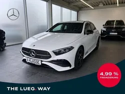 Weiß Gebraucht 2024 Mercedes A200 AMG Kleinwagen | 36.450 € (Teuer)