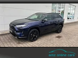 Midnight blau/schwarz Neu 2024 Toyota RAV4 Hybrid Style SUV | 42.480 € (Fairer Preis)