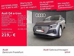 Taifungrau metallic Gebraucht 2022 Audi Q4 e-tron Comfort SUV | 23.450 € (Superpreis)
