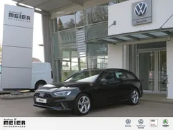 Mythosschwarz metallic Gebraucht 2024 Audi A4 S-Line Kombi | 37.940 € (Guter Preis)