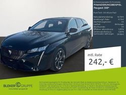 Perlaneraschwarz (metallic) Gebraucht 2022 Peugeot 308 Allure Kombi | 20.880 € (Fairer Preis)