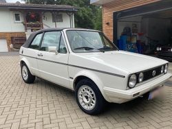 Weiß Gebraucht 1987 VW Golf Cabriolet Karmann Cabrio | 9.600 €
