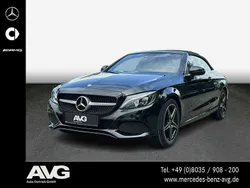 Unilack schwarz Gebraucht 2018 Mercedes C200 Cabrio | 32.800 € (Etwas zu teuer)