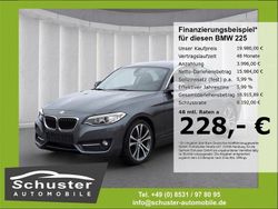Grau Gebraucht 2016 BMW 225 Sport Line Coupé | 19.980 € (Fairer Preis)