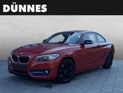 Orange (valencia orange metallic) Gebraucht 2014 BMW 220 Sport Line Coupé | 15.550 € (Fairer Preis)