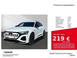 Weiß Gebraucht 2023 Audi Q8 e-tron S-Line SUV | 64.780 € (Etwas zu teuer)
