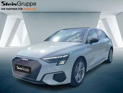 Weiß Gebraucht 2021 Audi A3 Sportback g-tron Advanced Limousine | 23.580 € (Etwas zu teuer)