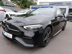 Schwarz/baltic black Gebraucht 2023 Mercedes C220 AMG Kombi | 37.900 € (Teuer)