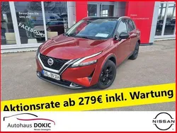 Sunset red Gebraucht 2021 Nissan Qashqai N-Connecta SUV | 28.990 €