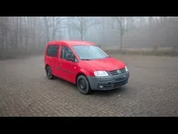 Rot Gebraucht 2009 VW Caddy Life Van / Kleinbus | 3.999 € (Superpreis)