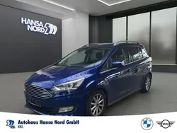 Blau Gebraucht 2016 Ford Grand C-Max Titanium Van / Kleinbus | 7.777 € (Fairer Preis)