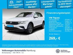 Weiß Gebraucht 2021 VW Tiguan Life SUV | 29.444 € (Superpreis)