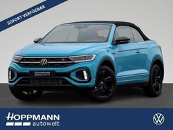 Blau (teal blue / schwarz) Neu 2025 VW T-Roc Cabriolet R-line Cabrio | 45.981 € (Fairer Preis)
