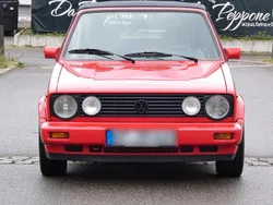 Rot Gebraucht 1992 VW Golf Cabriolet Sportline Cabrio | 15.999 €