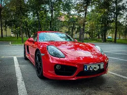 Rot Gebraucht 2014 Porsche Cayman S Coupé | 42.000 €