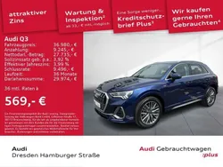 Navarrablau metallic Gebraucht 2024 Audi Q3 S-Line SUV | 39.290 € (Guter Preis)