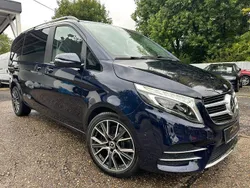 Blau Gebraucht 2019 Mercedes V220 AMG line Van / Kleinbus | 42.990 € (Superpreis)