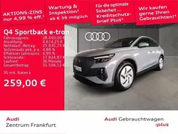 Kieselgrau Gebraucht 2022 Audi Q4 Sportback e-tron Sport SUV | 28.450 € (Fairer Preis)