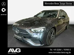 Lack graphitgrau Gebraucht 2024 Mercedes C220 AMG Kombi | 44.990 € (Etwas zu teuer)