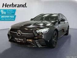 Unilack schwarz Gebraucht 2021 Mercedes E300 AMG Kombi | 32.970 € (Guter Preis)