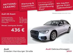 Florettsilber metallic Gebraucht 2024 Audi A6 Design Kombi | 52.990 €